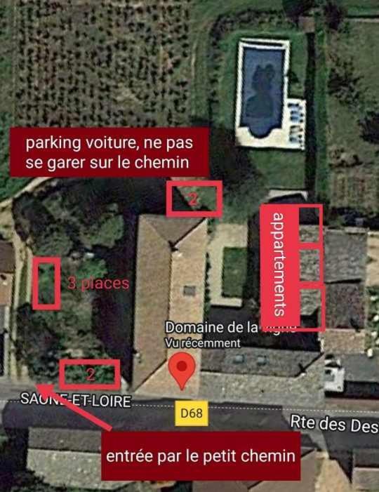 Au Coeur Des Vignes Moulin A Vent Apartment La Chapelle-de-Guinchay Exterior photo